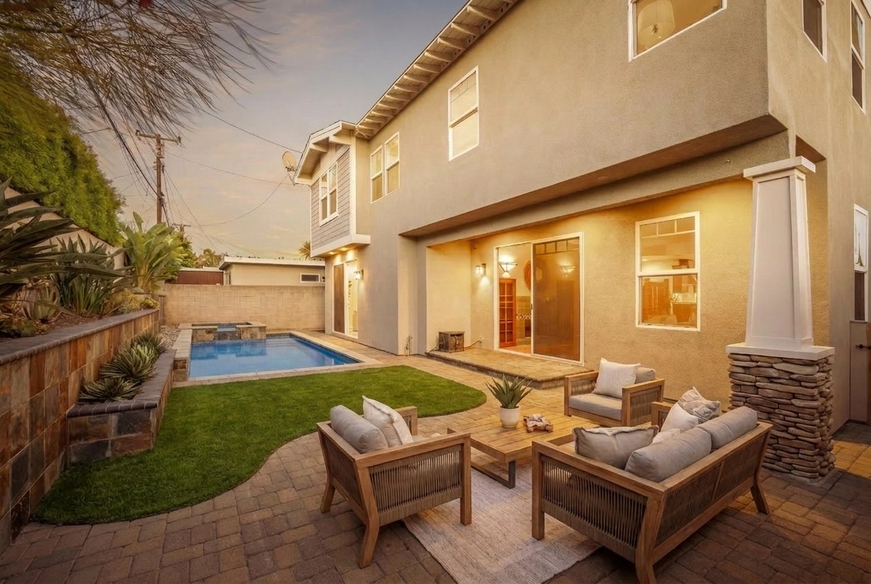 Yard design in no_style style — photo by GenRoom AI