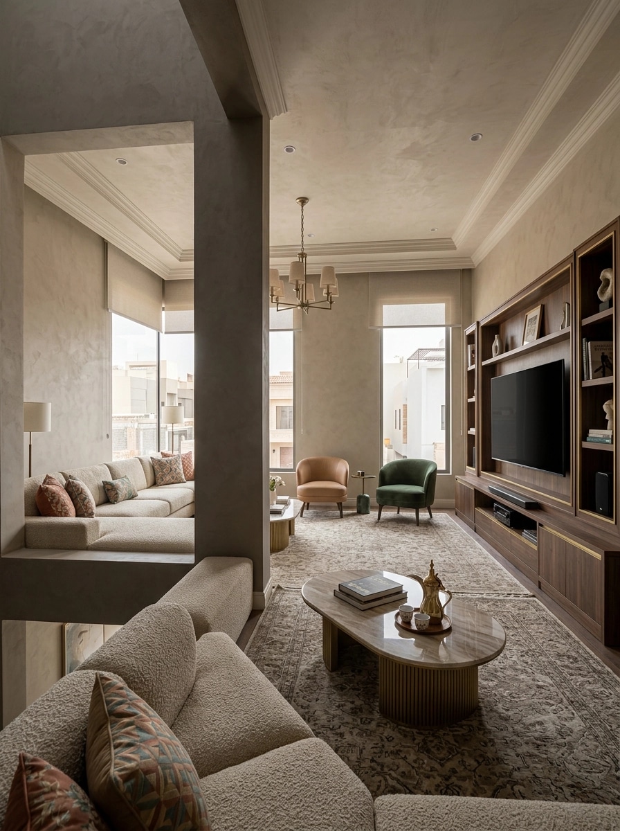Interior design in Transitional style — Bedroom by GenRoom AI