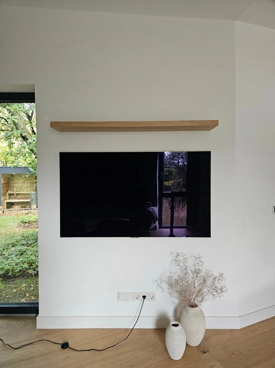 Interior design in Minimalism style — Living Room by GenRoom AI