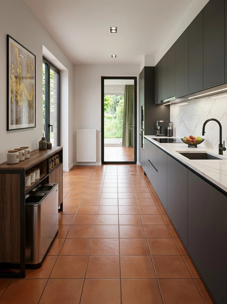 Interior design in Contemporary style — Kitchen by GenRoom AI