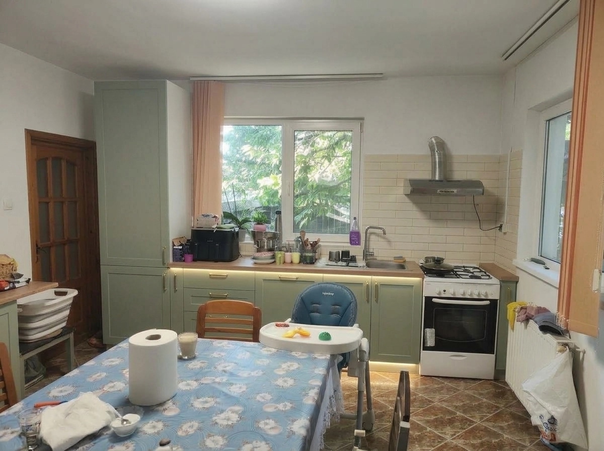 Kitchen interior in no_style style — photo by GenRoom AI