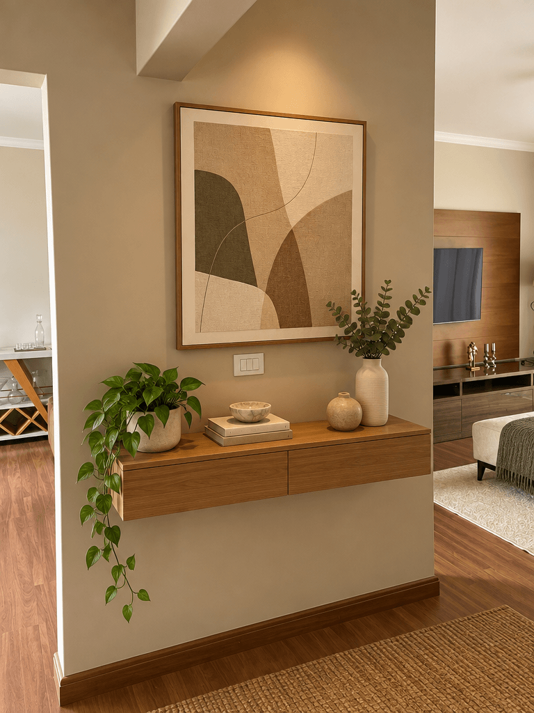 Hallway interior in no_style style — photo by GenRoom AI