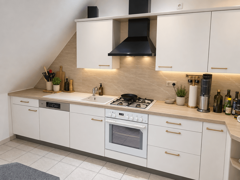 Interior design in Scandinavian style — Kitchen by GenRoom AI