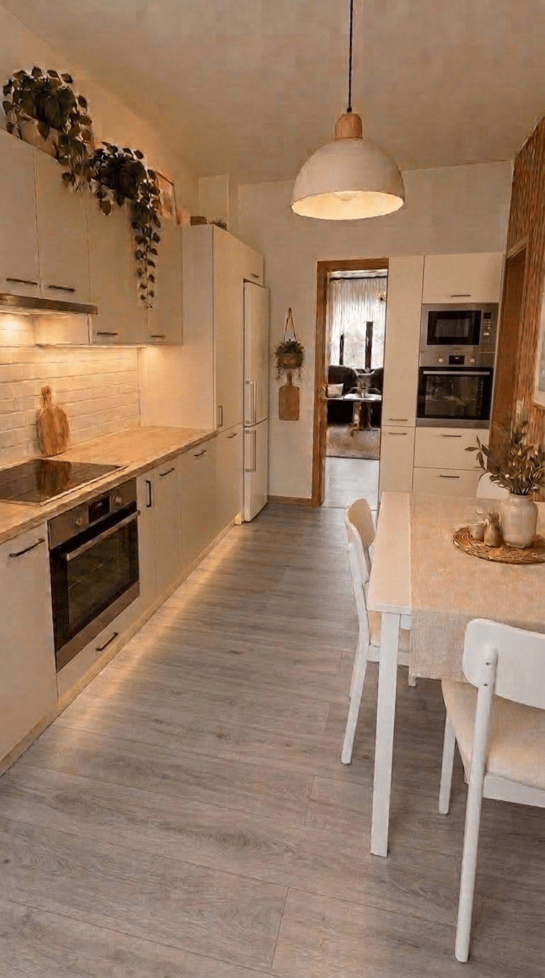 Scandinavian Kitchen design — interior photo by GenRoom AI