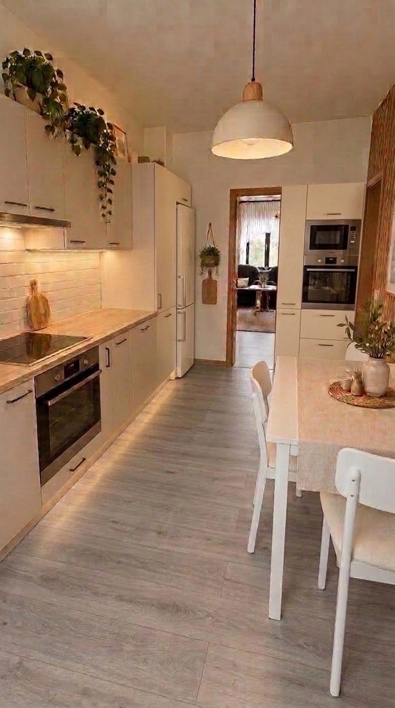 Interior design in Scandinavian style — Kitchen by GenRoom AI