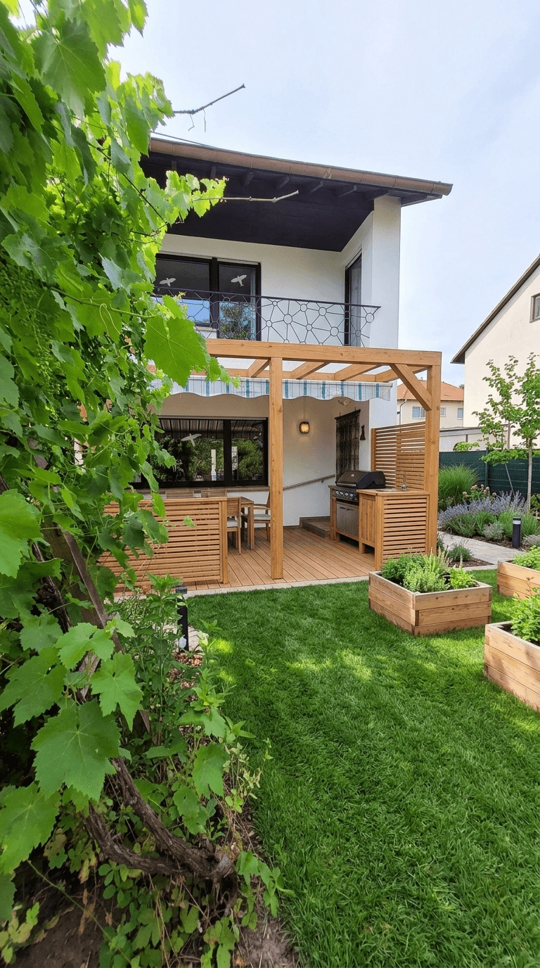 Mediterranean Yard Yard design — yard photo by GenRoom AI