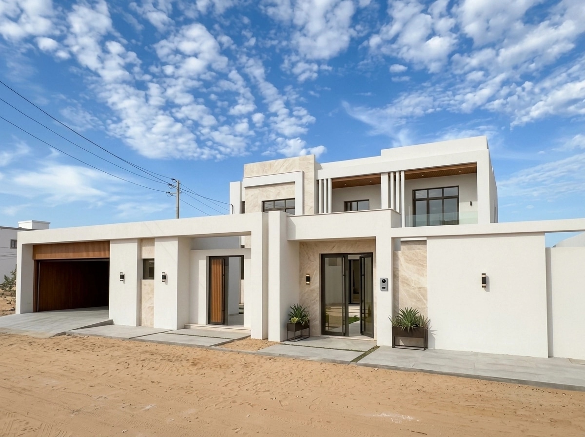 Contemporary Facade Facade design — facade photo by GenRoom AI