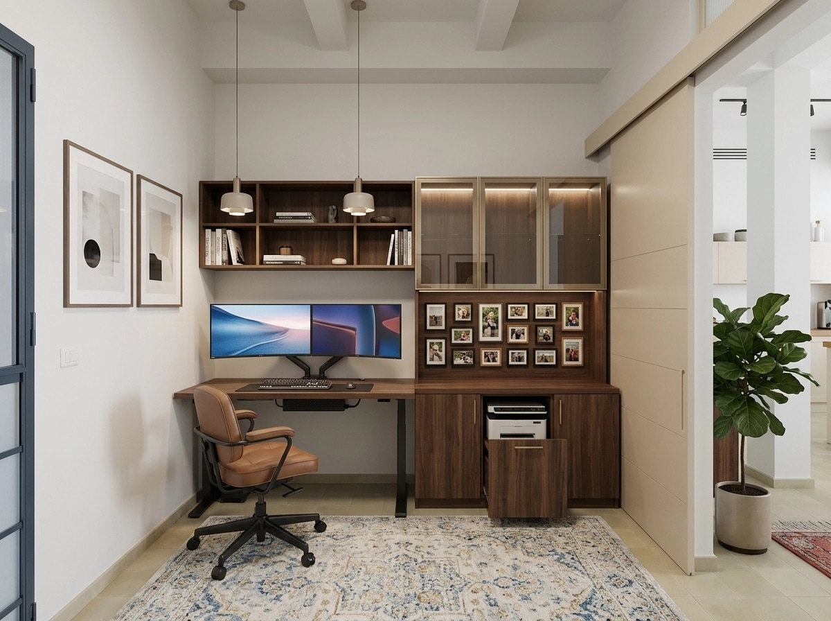 Interior design in Contemporary style — home_office by GenRoom AI