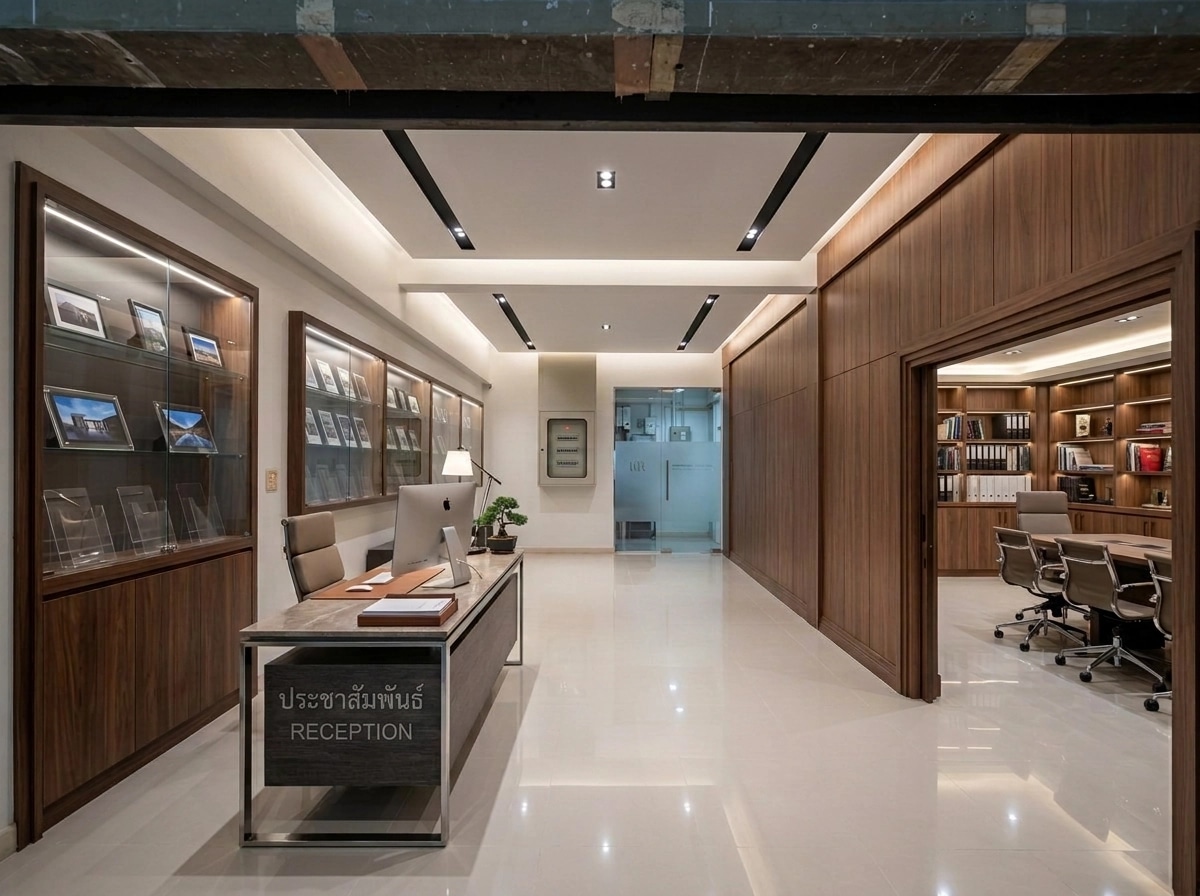 Interior design in Contemporary style — office_space by GenRoom AI