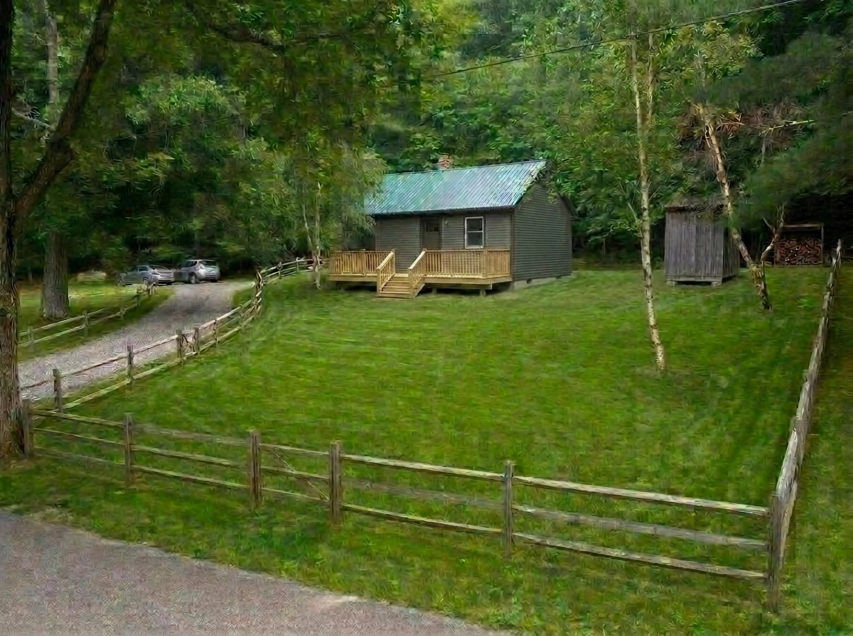 Landscape design in Scandinavian Garden style — Yard by GenRoom AI