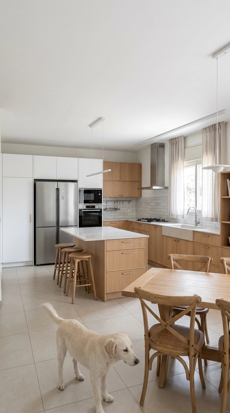 Interior design in Scandinavian style — Kitchen by GenRoom AI