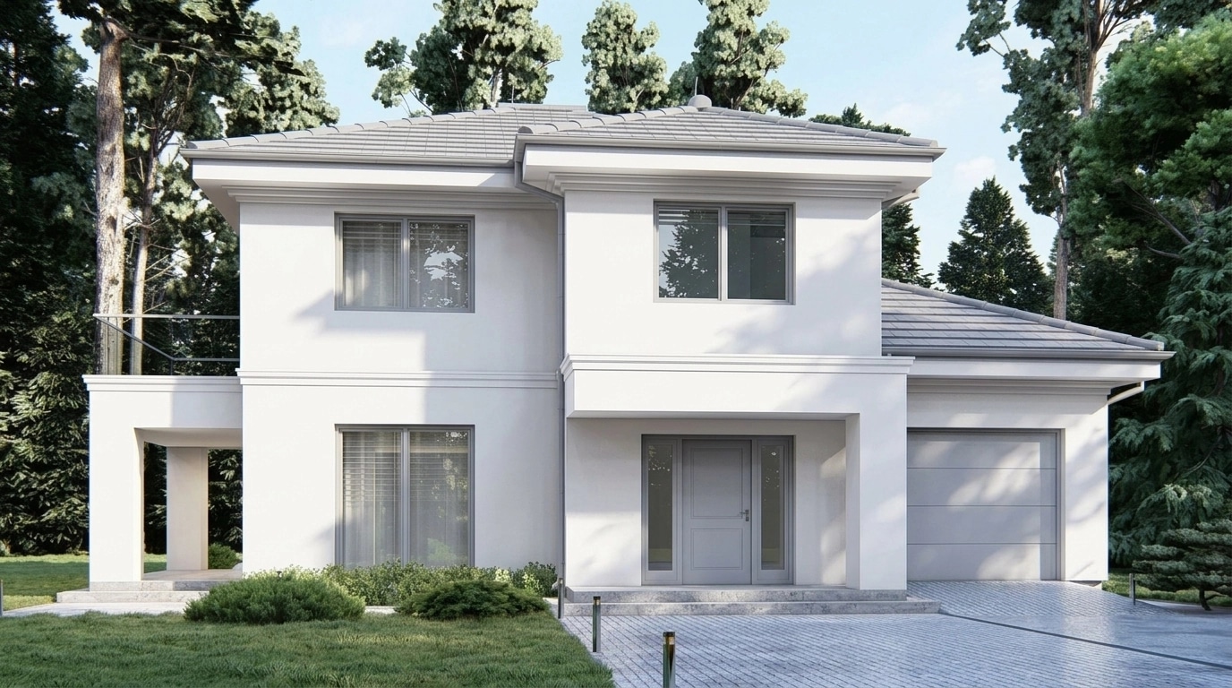 Minimalist Facade Facade design — facade photo by GenRoom AI