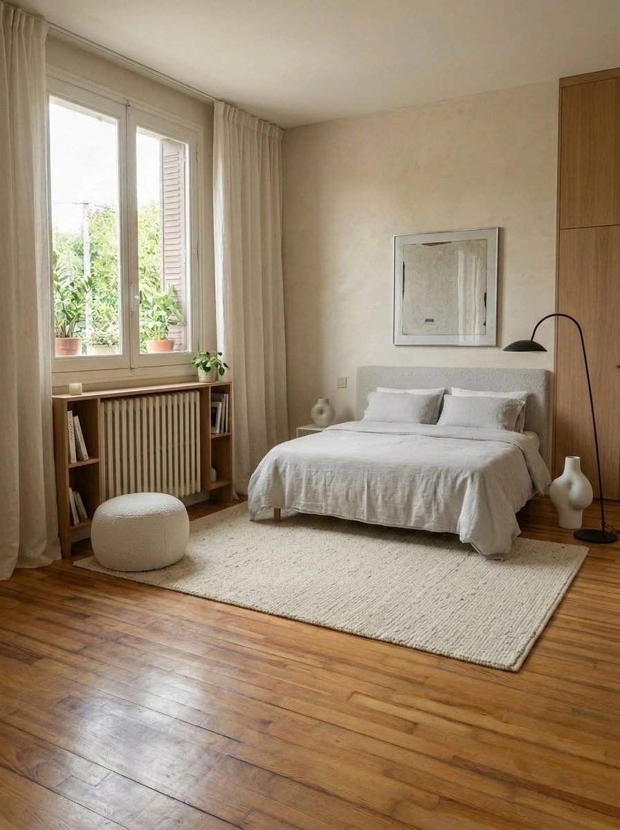 Interior design in Minimalism style — Living Room by GenRoom AI