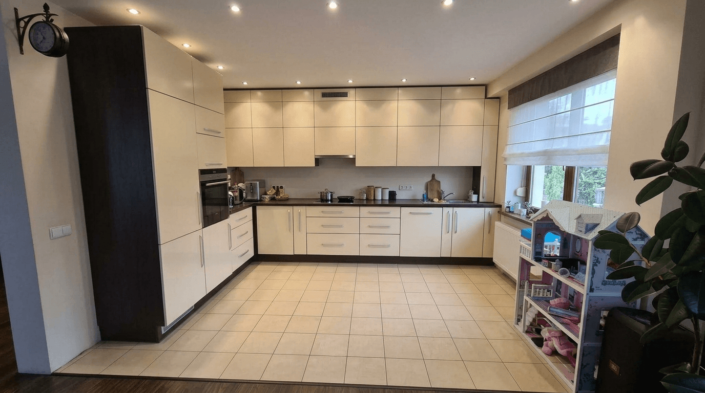 Kitchen interior in no_style style — photo by GenRoom AI