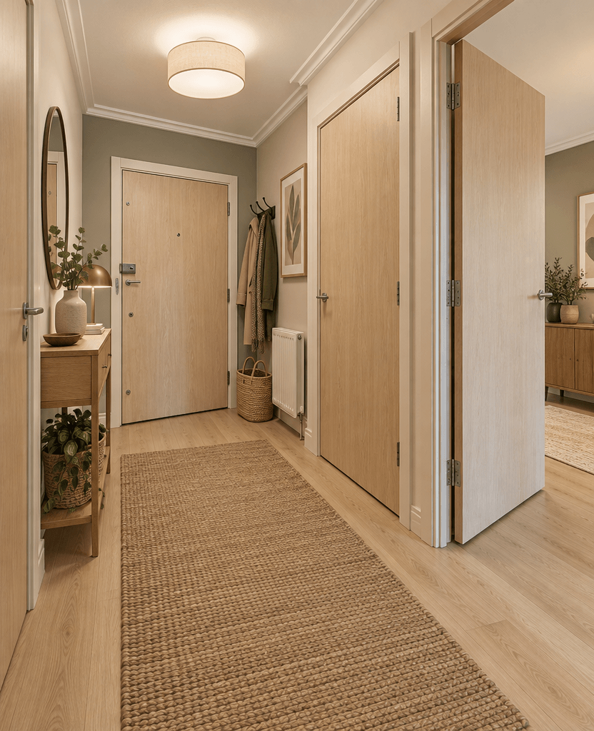 Hallway interior in no_style style — photo by GenRoom AI