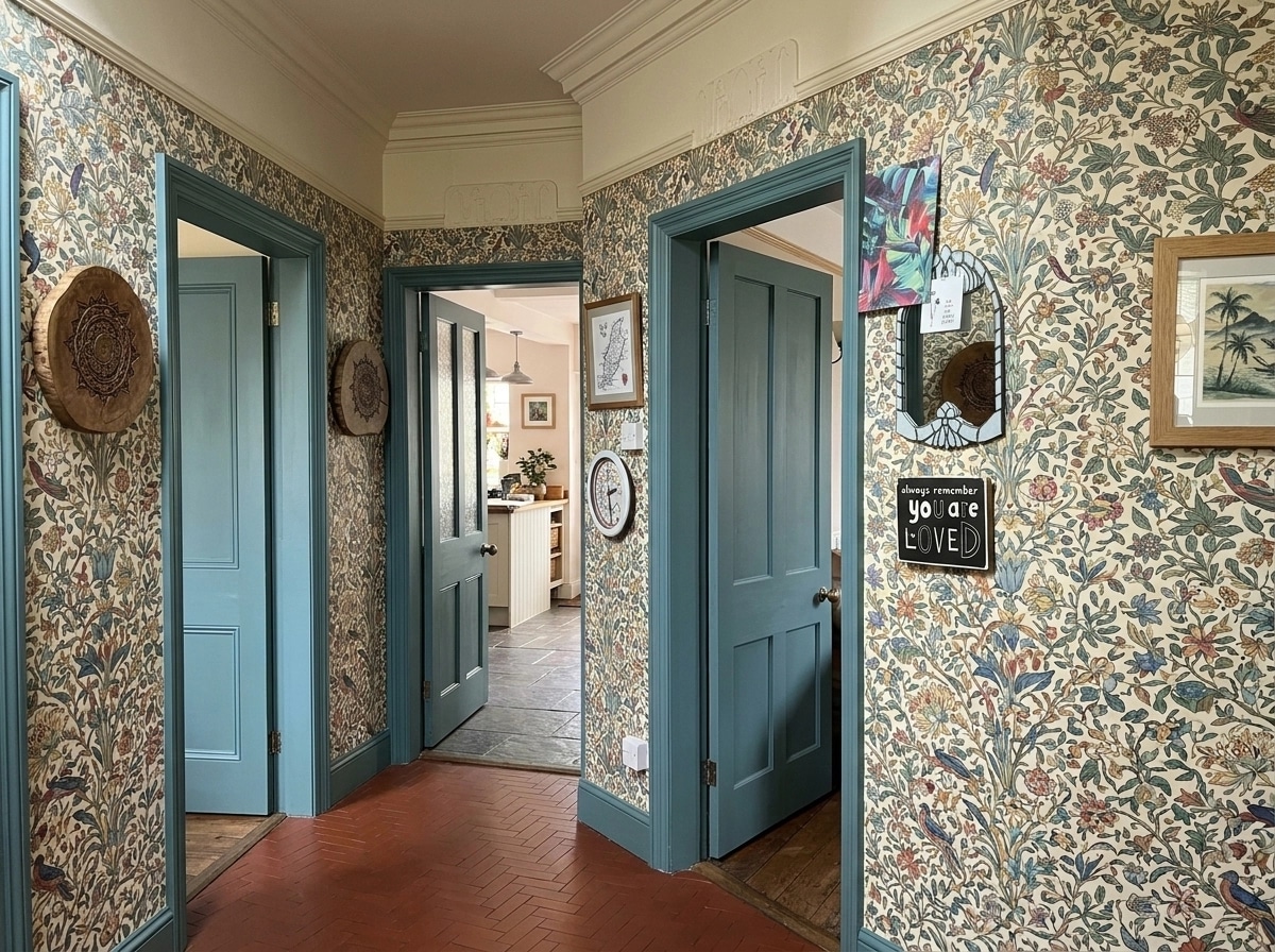 Hallway interior in no_style style — photo by GenRoom AI