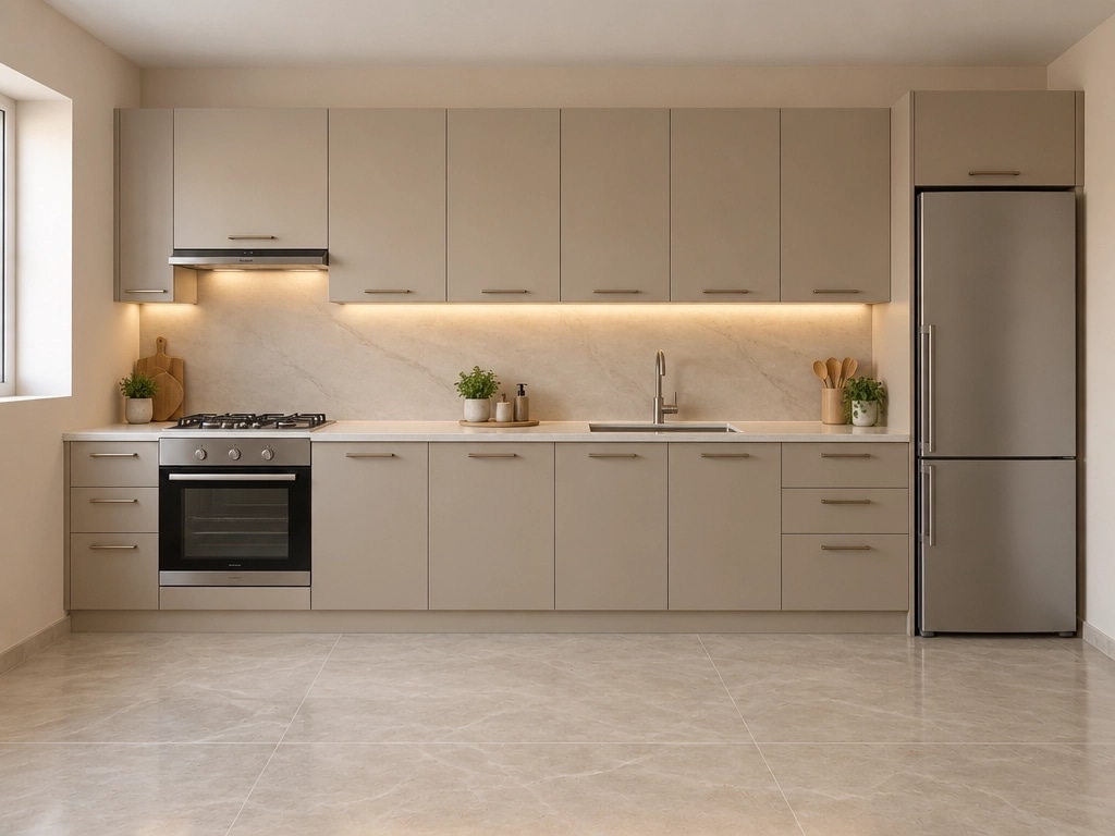Kitchen interior in no_style style — photo by GenRoom AI
