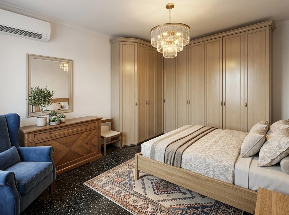 Classic Bedroom design — interior photo by GenRoom AI