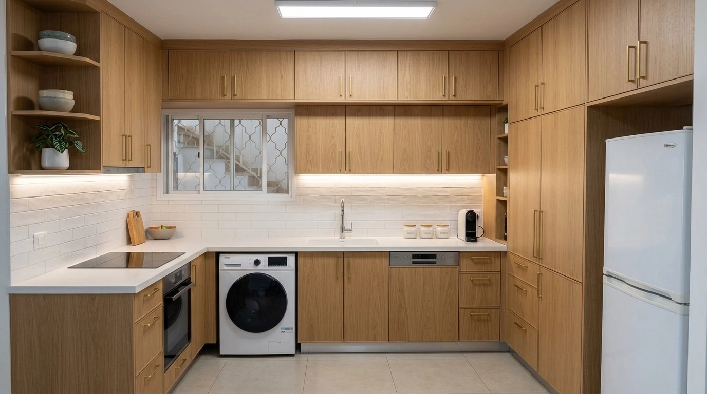 Kitchen interior in no_style style — photo by GenRoom AI