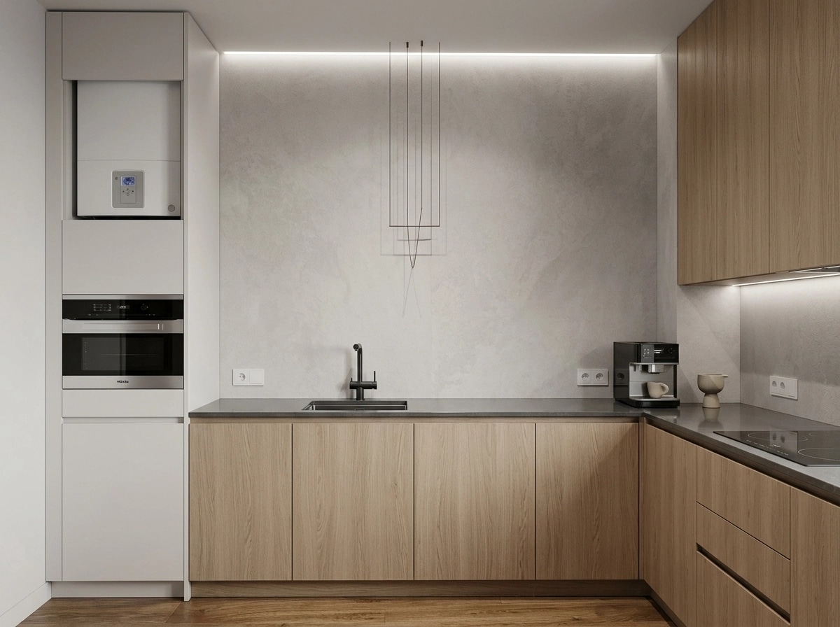 Minimalism Dapur design — interior photo by GenRoom AI