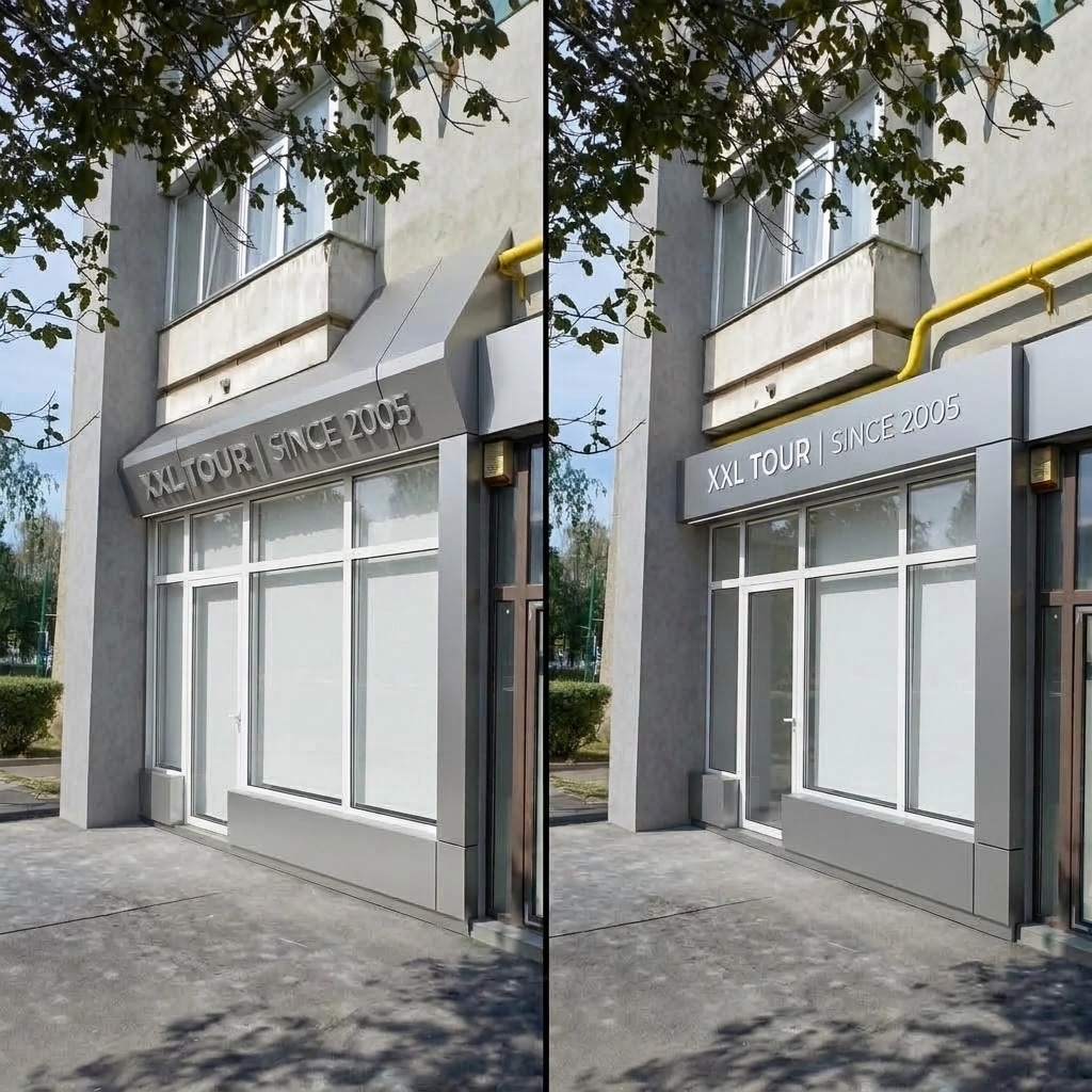 Hi-Tech Facade Façade design — facade photo by GenRoom AI