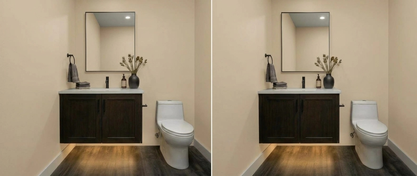 Contemporary Bathroom design — interior photo by GenRoom AI