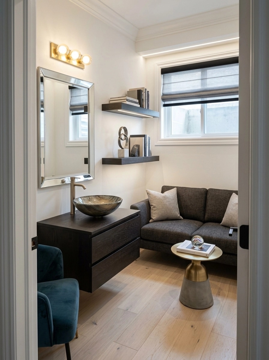 Interior design in Contemporary style — Living Room by GenRoom AI