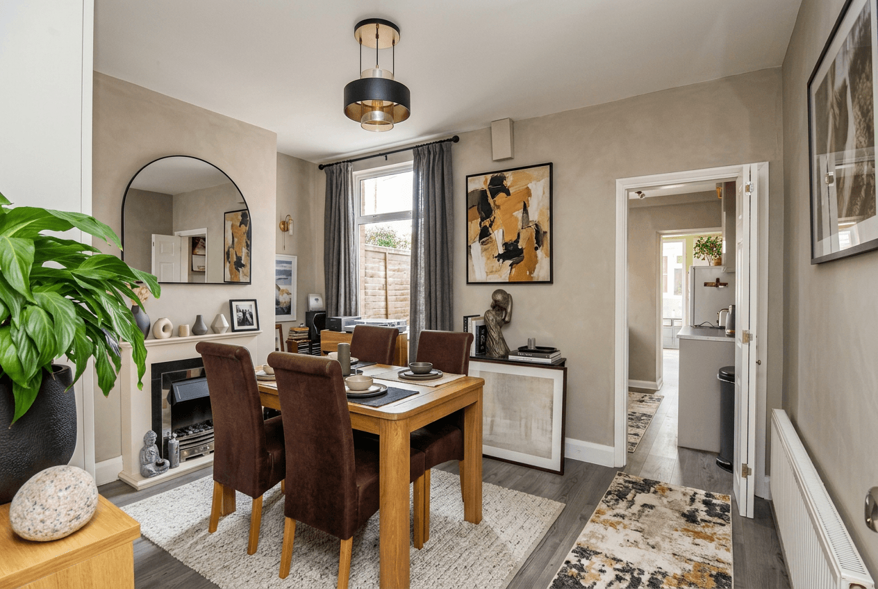 Interior design in Contemporary style — dining_room by GenRoom AI