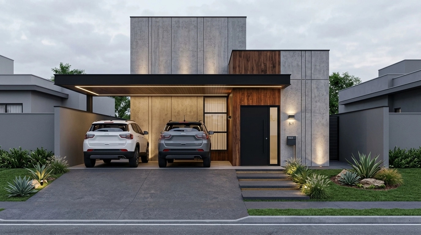 Contemporary Facade Facade design — facade photo by GenRoom AI