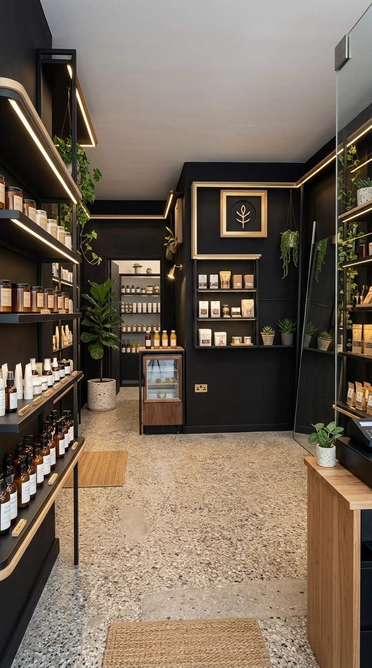 Interior design in Biophilic style — shop by GenRoom AI