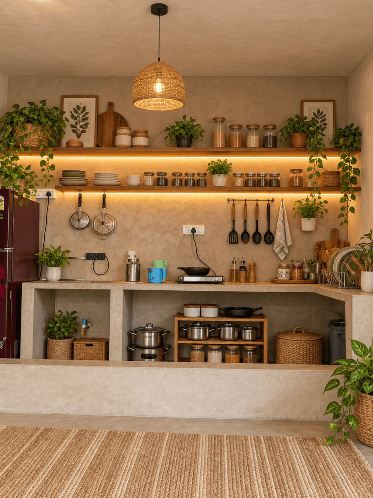 Kitchen interior in no_style style — photo by GenRoom AI