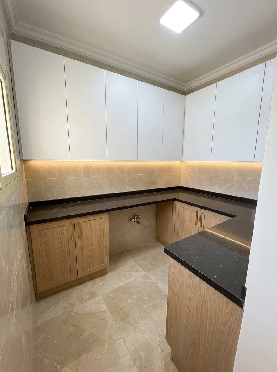 Kitchen interior in no_style style — photo by GenRoom AI