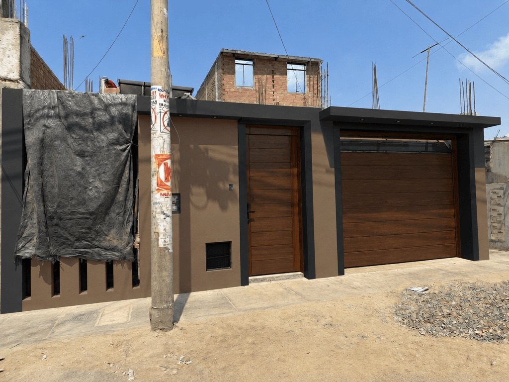 Facade design in Contemporary Facade style — Facade by GenRoom AI