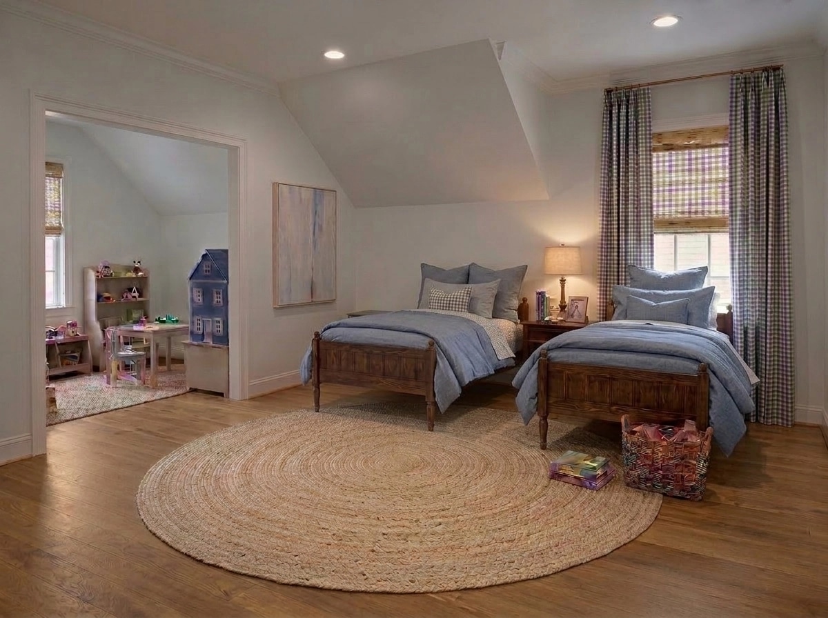Interior design in Coastal / Hamptons style — Living Room by GenRoom AI