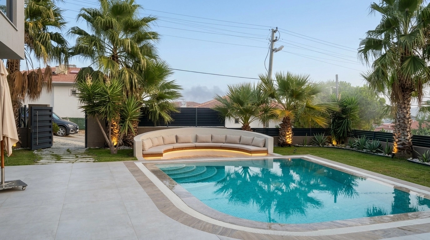 Yard design in no_style style — photo by GenRoom AI