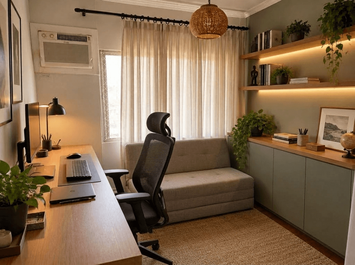 Office interior in no_style style — photo by GenRoom AI