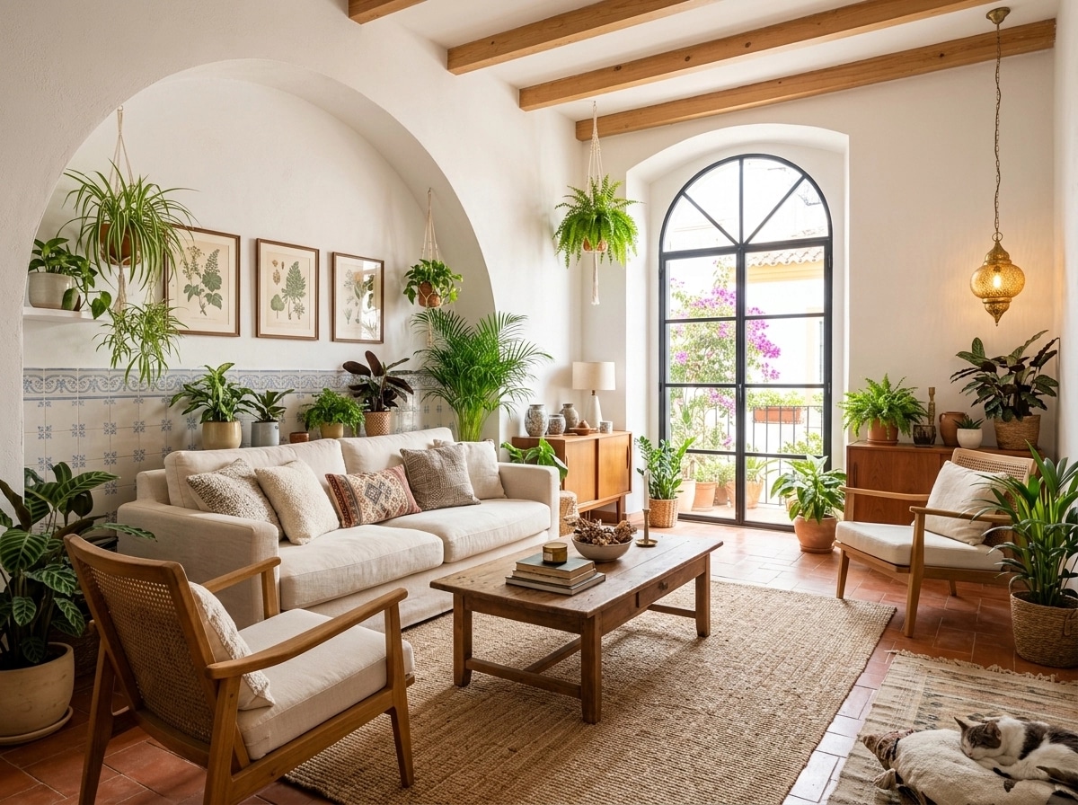 Interior design in Portuguese Modern style — Living Room by GenRoom AI