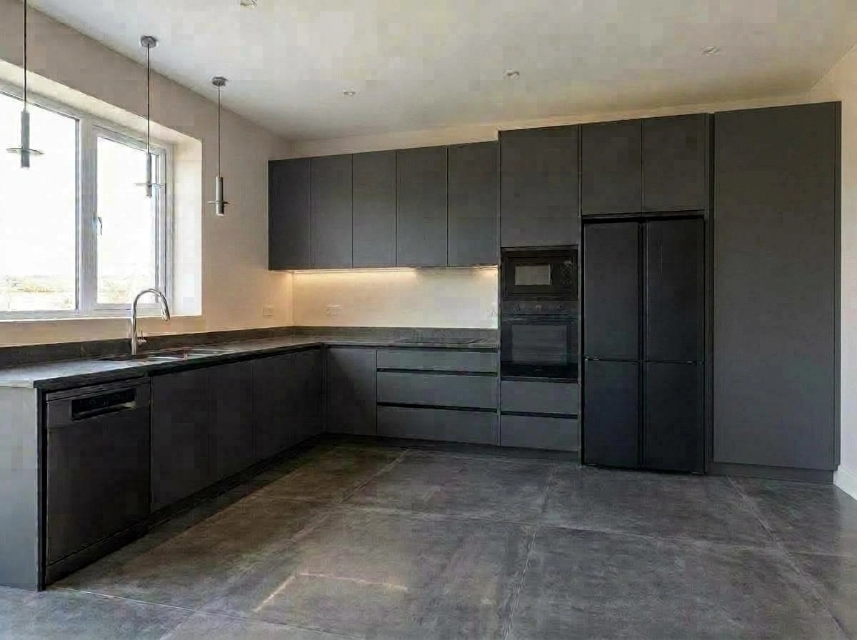 Kitchen interior in Contemporary style — photo by GenRoom AI