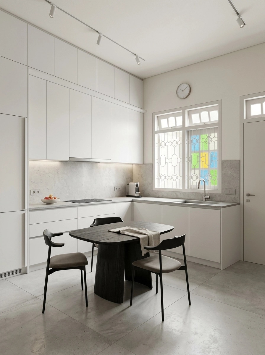 Minimalism Kitchen design — interior photo by GenRoom AI