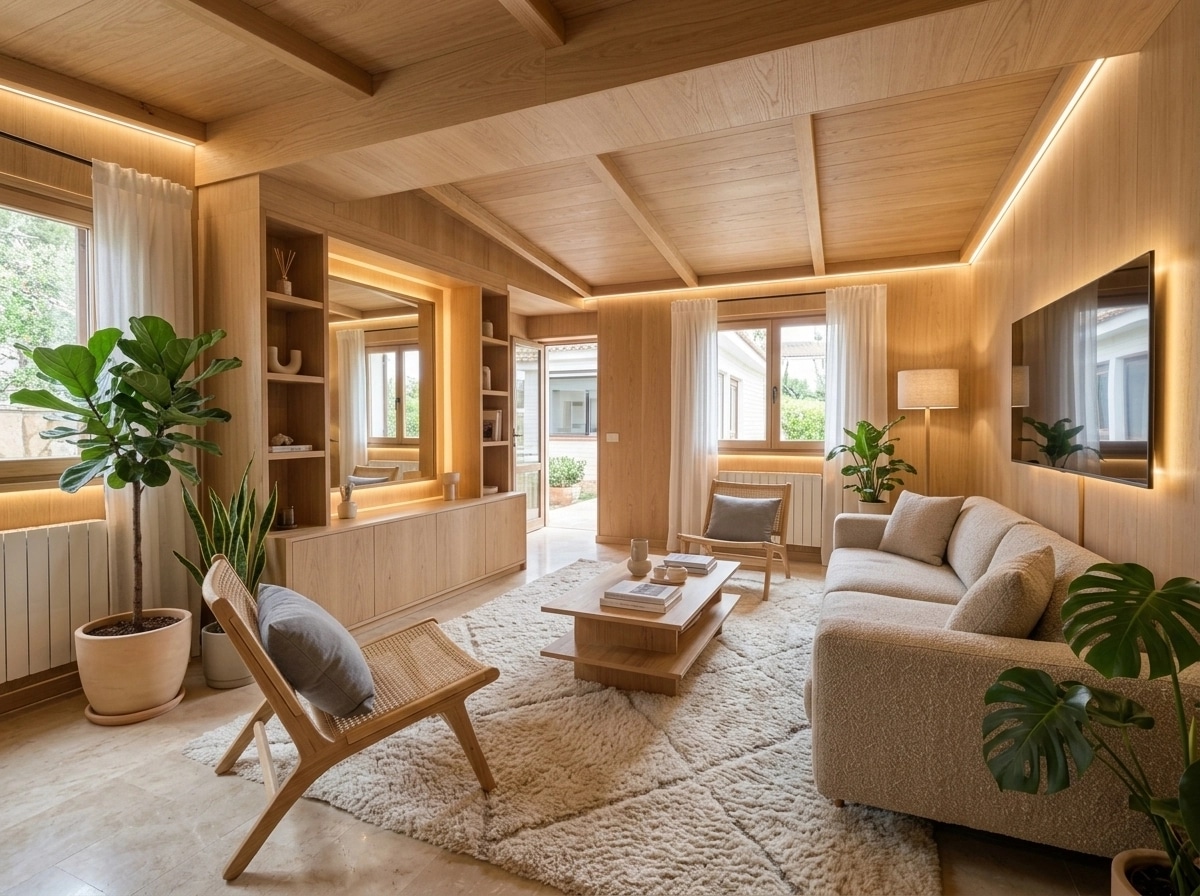 Scandinavian Living Room design — interior photo by GenRoom AI