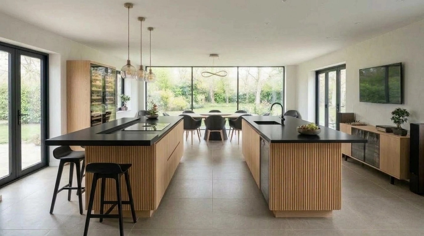 Japandi Cozinha design — interior photo by GenRoom AI