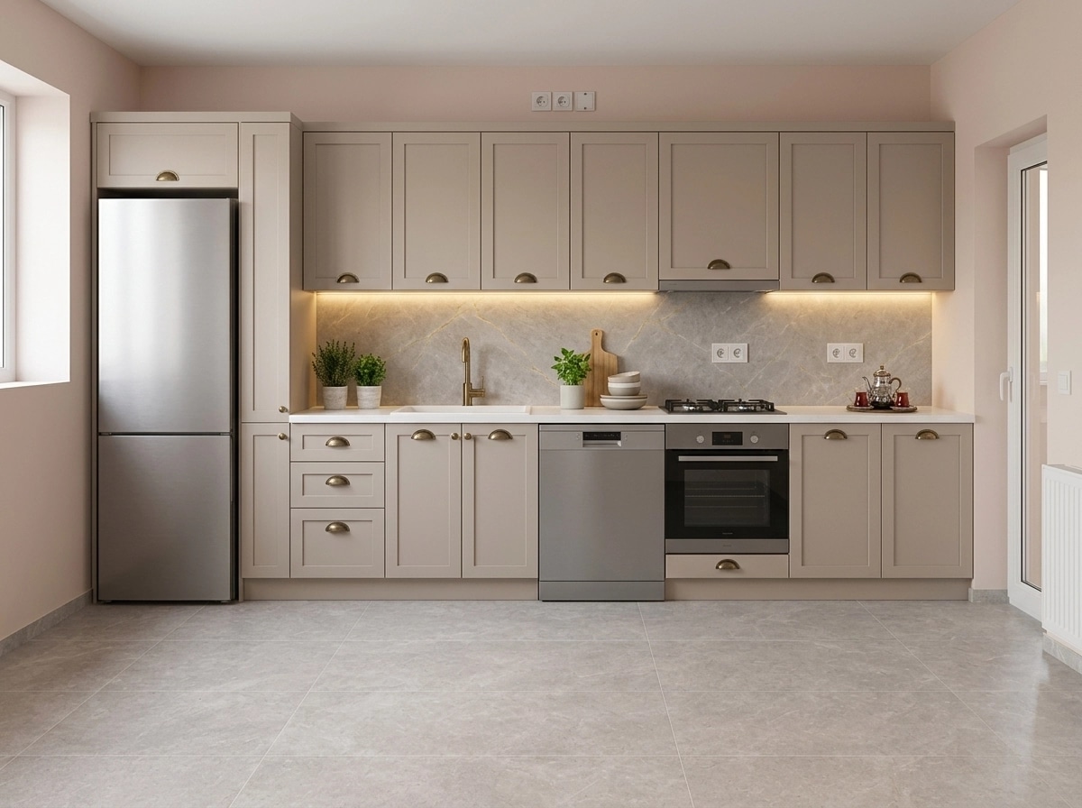 Kitchen interior in no_style style — photo by GenRoom AI