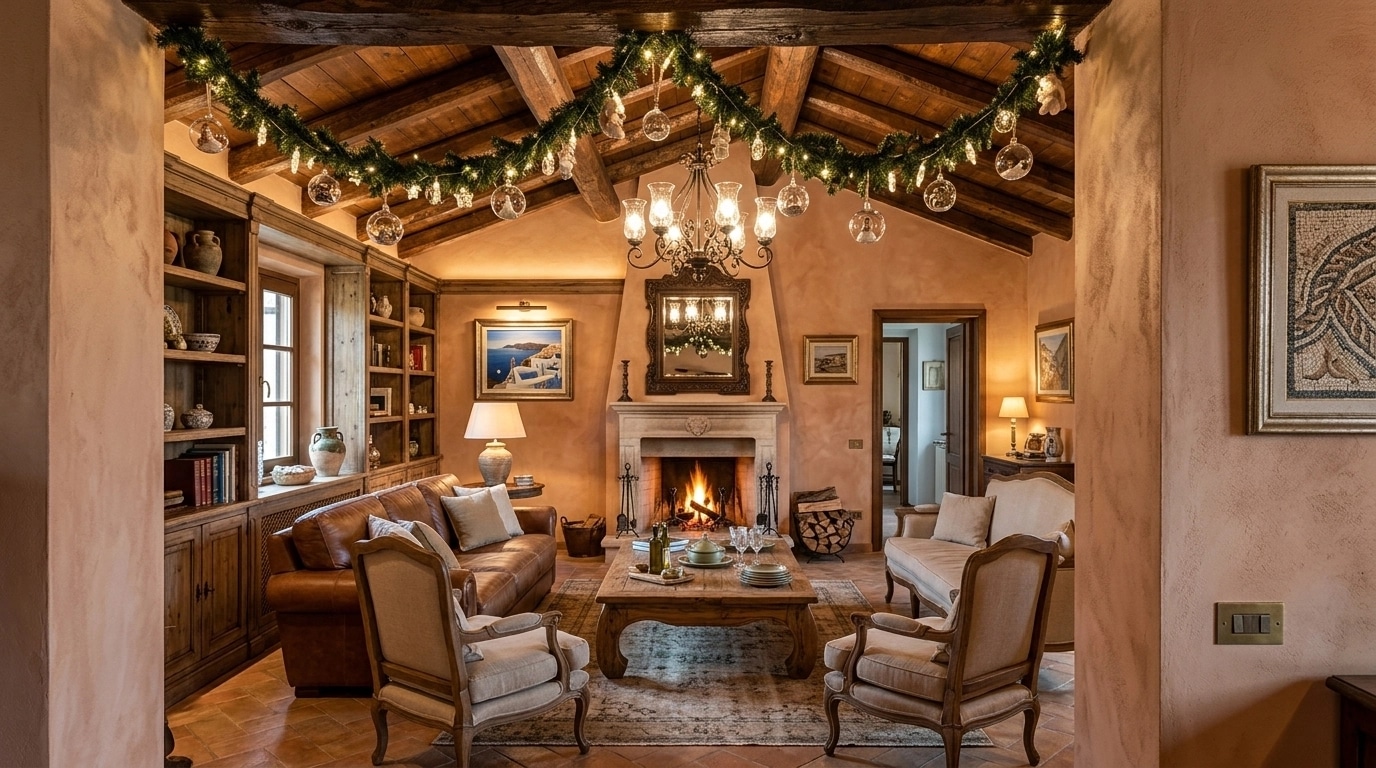 Interior design in Mediterranean style — Living Room by GenRoom AI