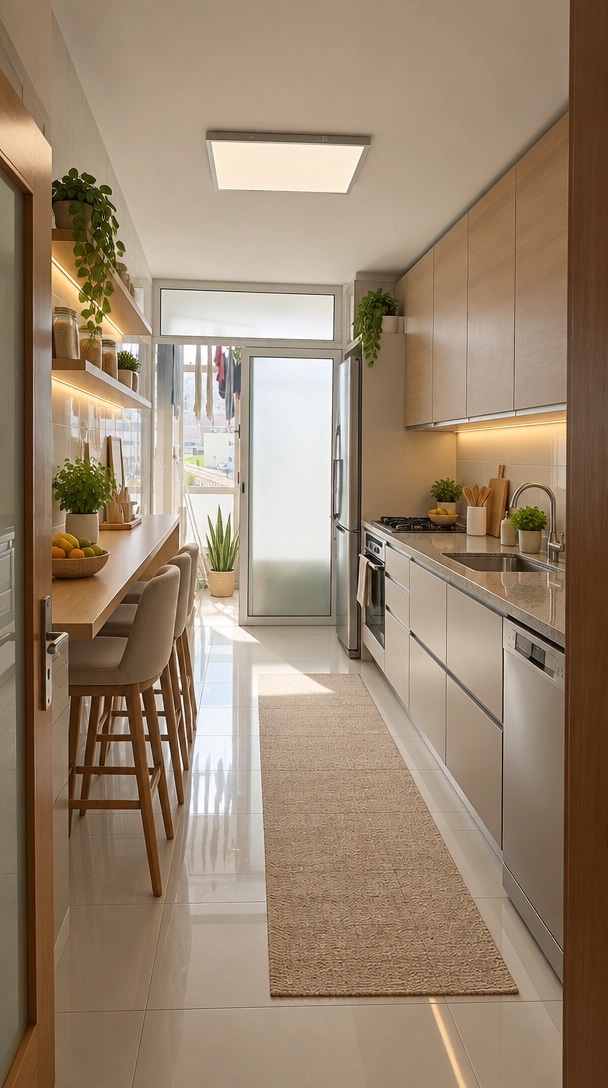 Kitchen interior in no_style style — photo by GenRoom AI