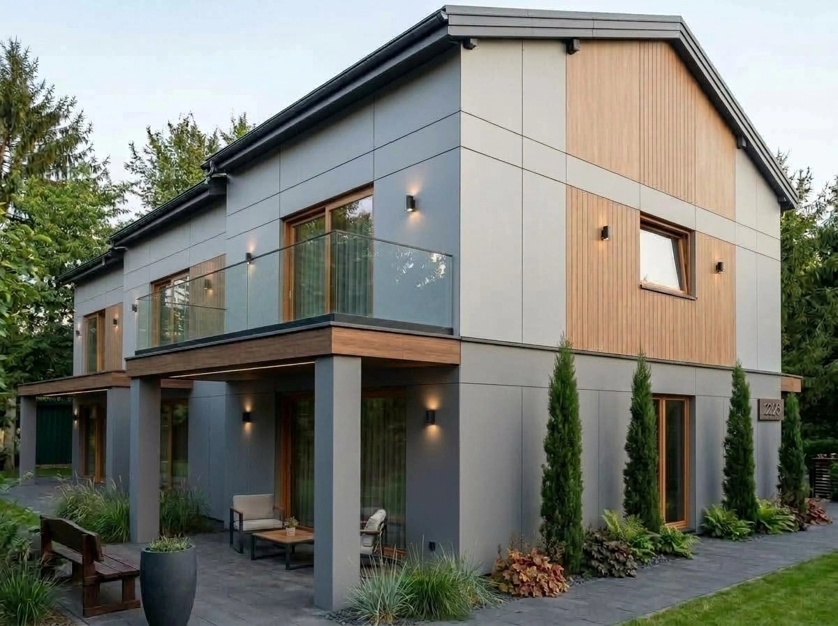 Contemporary Facade Facade design — facade photo by GenRoom AI
