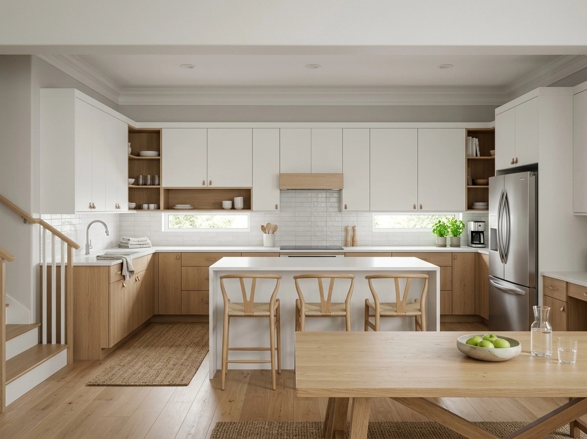 Interior design in Scandinavian style — Kitchen by GenRoom AI