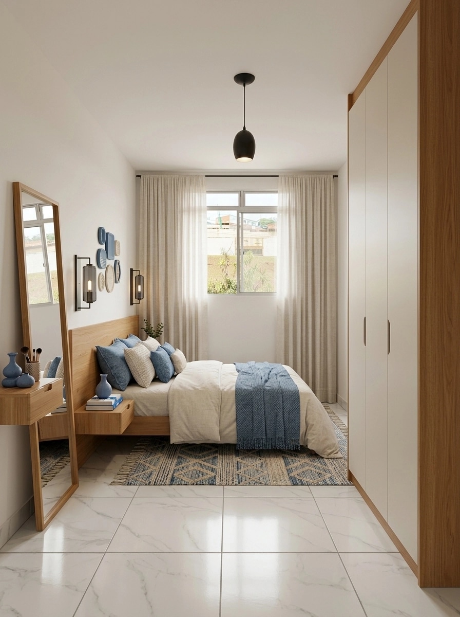 Interior design in Contemporary style — Bedroom by GenRoom AI