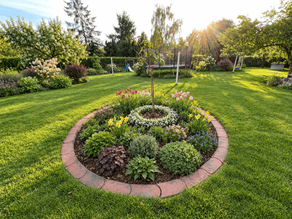 Yard design in no_style style — photo by GenRoom AI