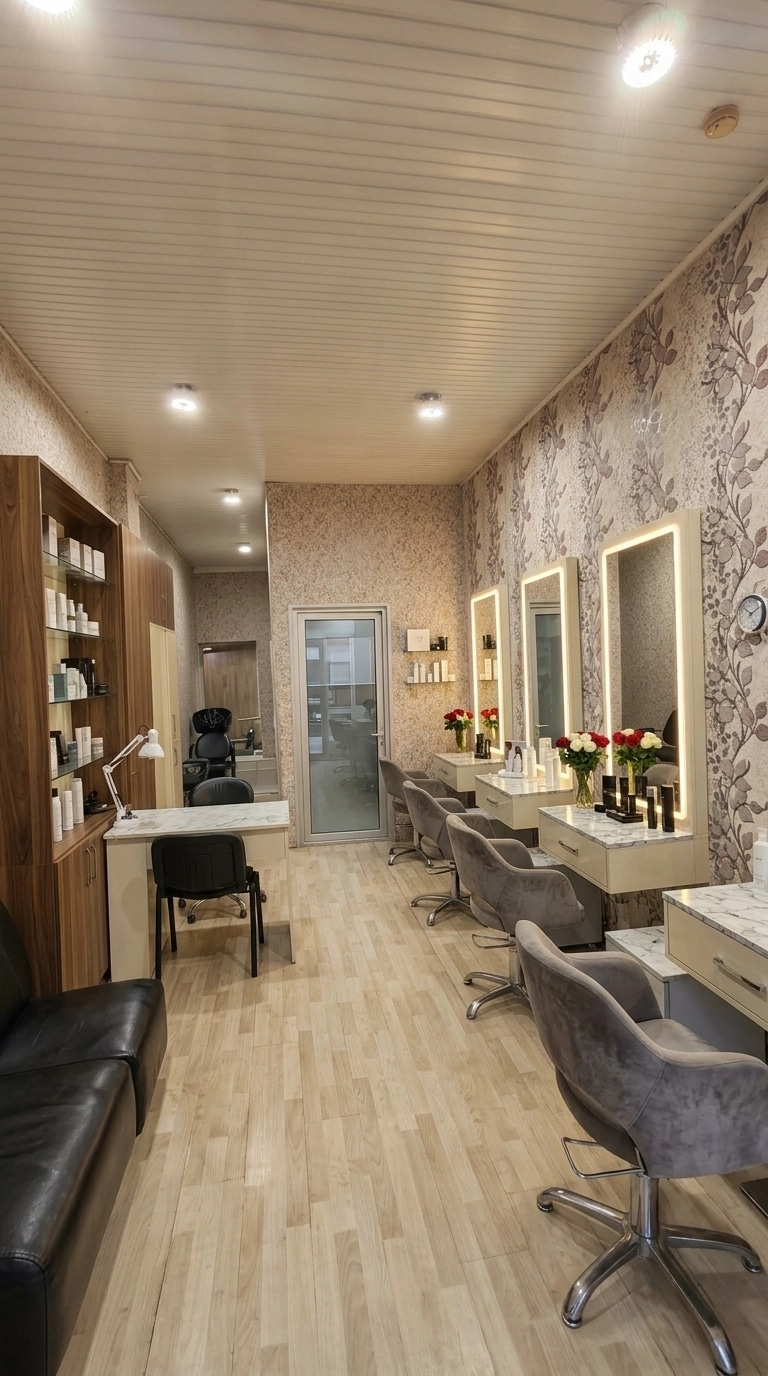 Interior design in Contemporary style — beauty_salon by GenRoom AI