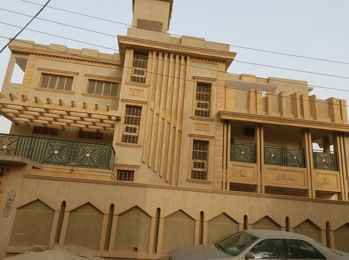 Facade design in Neoclassic Facade style — Facade by GenRoom AI